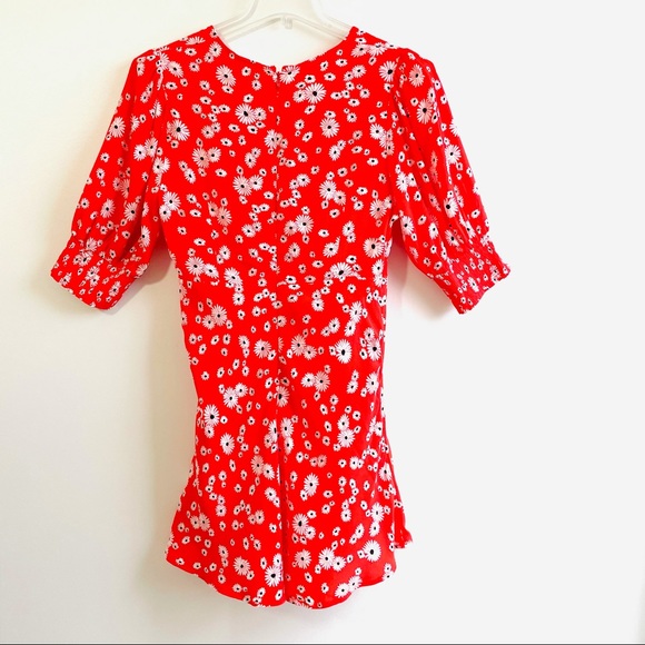 RIXO x Target Floral Puff Sleeve Swing Dress Size 16W, 28W RARE! - Picture 9 of 13